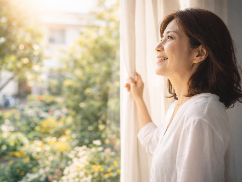 これからの働き方について考えている女性